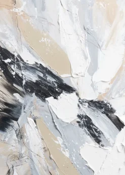 Abstract Power schilderij 120x180cm - Multikleur