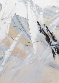 Abstract Power schilderij 120x180cm - Multikleur