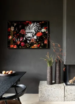 Adam vaas H68,5cm - Zwart