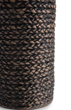 Adam vaas H49cm - Zwart