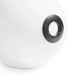 Ally glazen bol D20cm - Wit