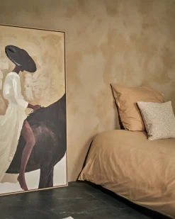 Amazone schilderij 90x140cm - Multikleur