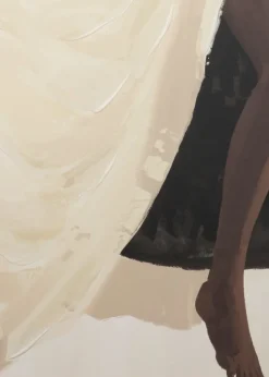 Amazone schilderij 90x140cm - Multikleur