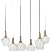Amy hanglamp 6*E27 - Goud