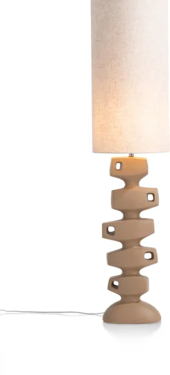 Anton vloerlamp 1*E27 - Beige