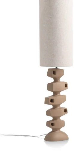 Anton vloerlamp 1*E27 - Beige