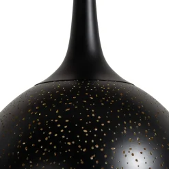 Arjen hanglamp 3*E27 - Zwart/Goud