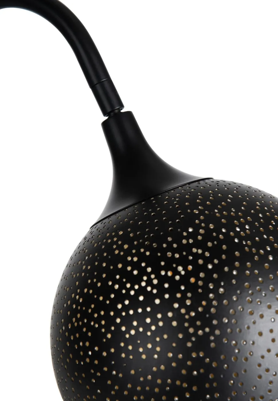 Arjen tafellamp 1*E27 - Zwart/Goud