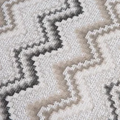 BeautiQ - Lush poef - rond 42 cm - Antraciet