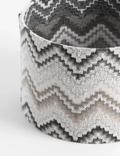 Beautiq Lush lampenkap 30 x 21cm - Antraciet