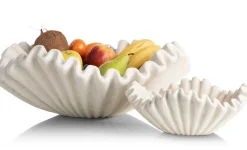 Bella schaal D51cm - Cremekleurig