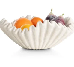 Bella schaal D28cm - Cremekleurig