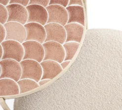 Bento bijzettafel H45cm - Roze