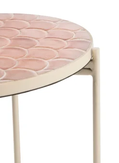 Bento bijzettafel H45cm - Roze