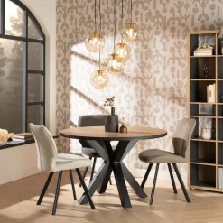 Bo hanglamp 5*E27 - Goud