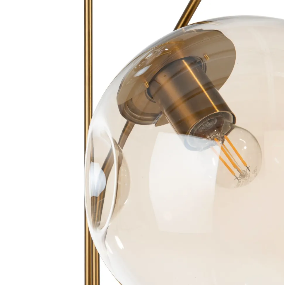 Bo vloerlamp 2*E27 - Goud