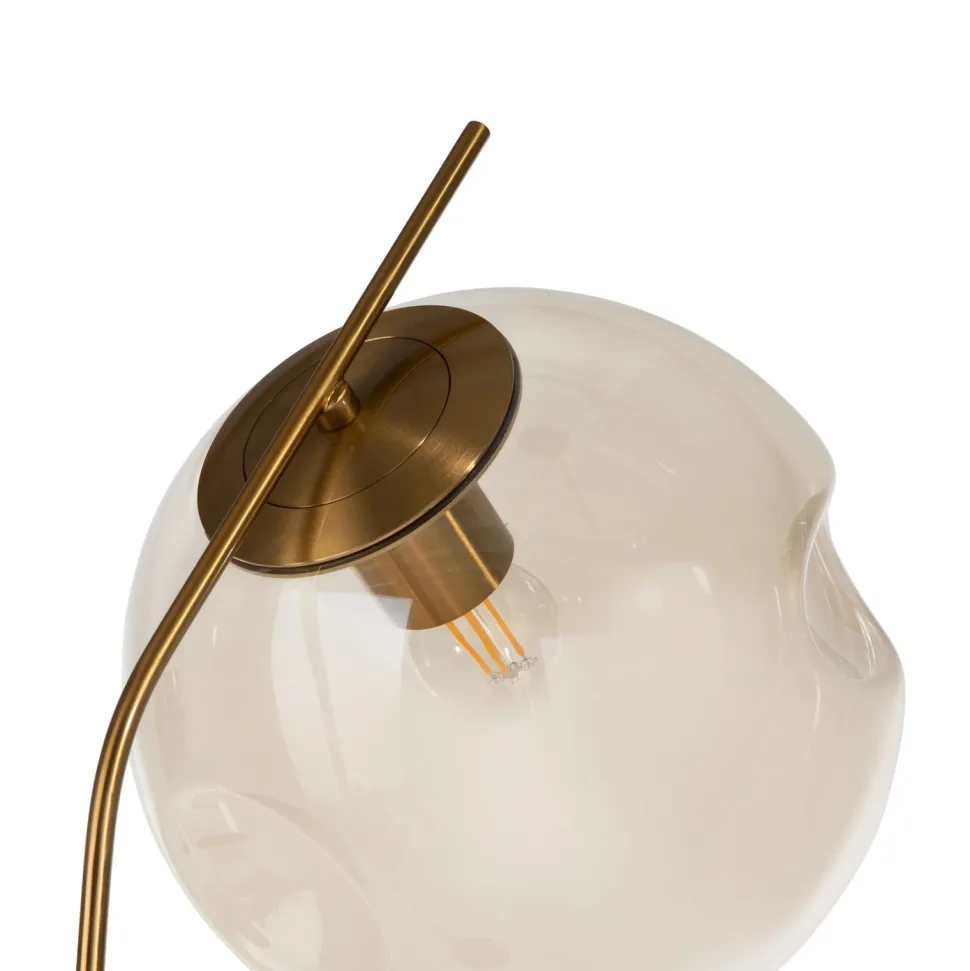 Bo vloerlamp 2*E27 - Goud