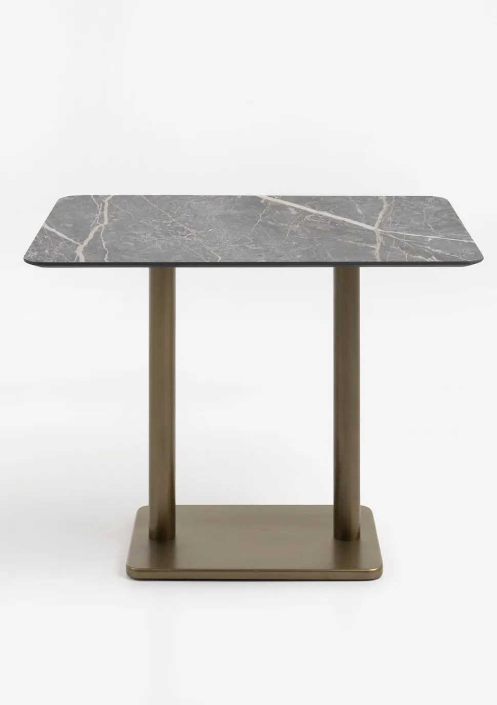 Brest bartafel marble light grey 120x75cm - Goud