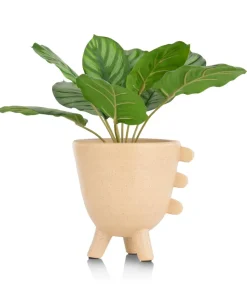 Calathea Orbifolia H45cm kunstplant - Groen