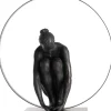 Circle Lady beeld H54cm - Zwart