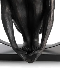 Circle Lady beeld H54cm - Zwart