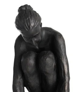 Circle Lady beeld H54cm - Zwart