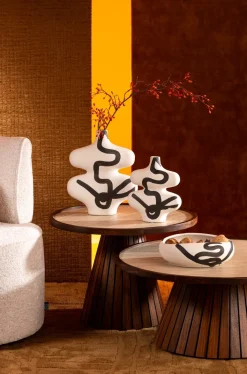 Curvy schaal D29cm - Multikleur