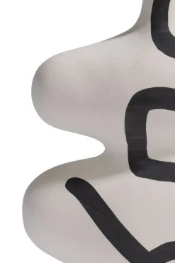 Curvy vaas H35cm - Multikleur