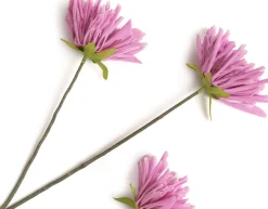 Dahlia Spider Spray kunstbloem H75cm - Paars