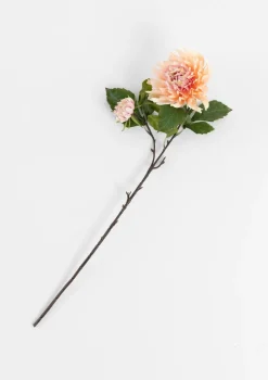 Dahlia spray kunstbloem H75cm - Roze
