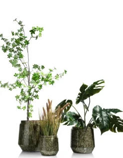 Dalila pot H28cm - Groen