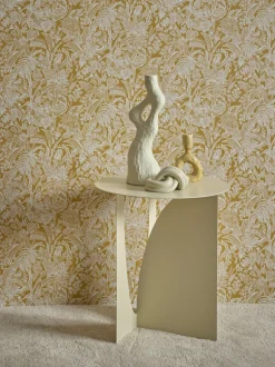 Debra vaas H32cm - Cremekleurig