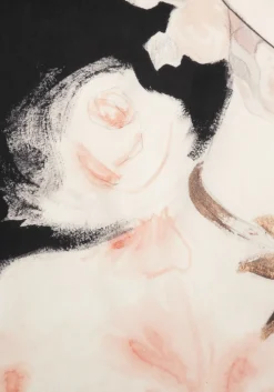 Dior Flower schilderij 120x180cm - Multikleur