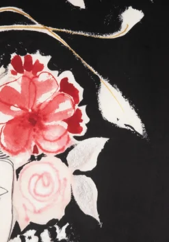 Dior Flower schilderij 120x180cm - Multikleur