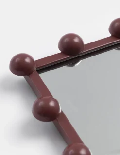 Donny spiegel 50x170cm - Rood