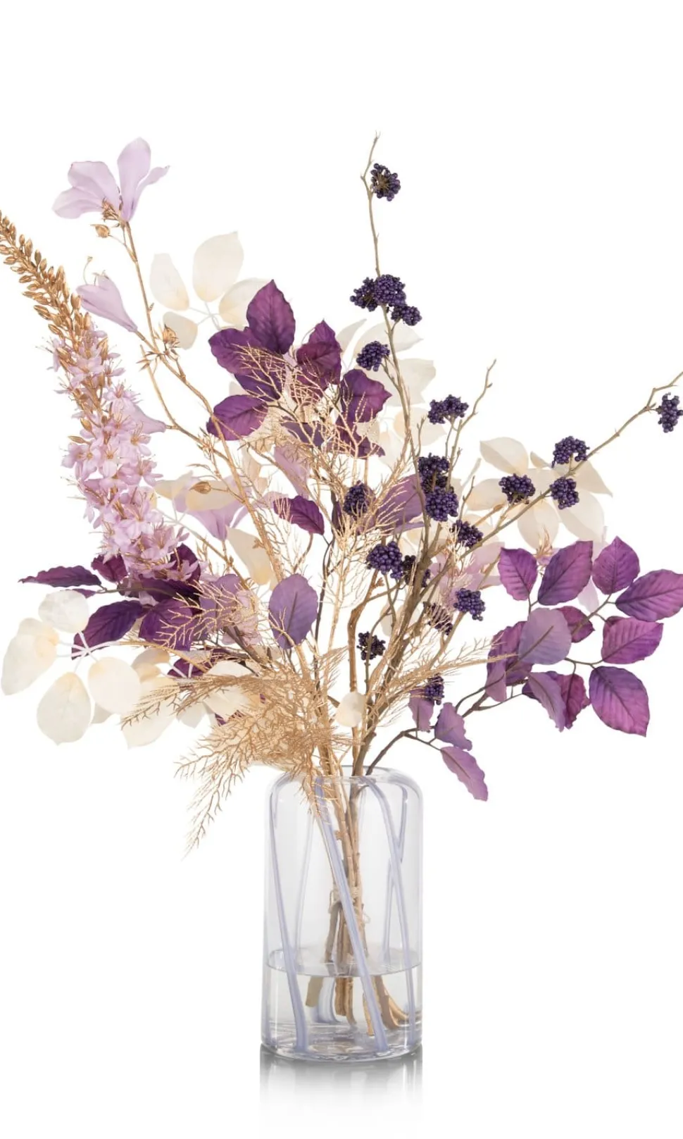 Eremurus Spray H107cm kunstbloem - Paars