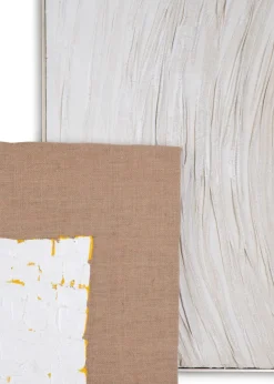 Finn schilderij 70x70cm - Naturel