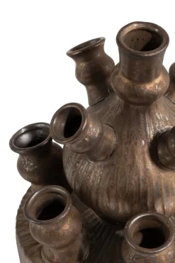 Golden Tulip vaas H39cm - Goud