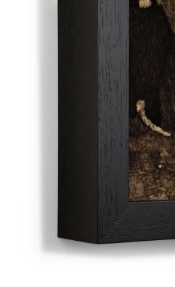 Hamar Woman schilderij 75x125cm - Multikleur