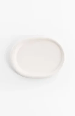 Jeanne schaal 39x29cm - Cremekleurig