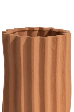 Jelle vaas H30cm - Oranje