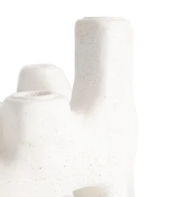 Jet kandelaar H14,5cm - Wit