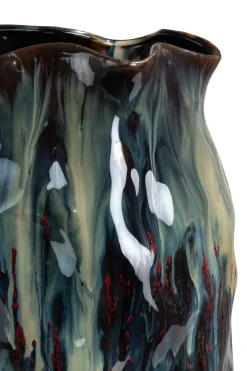 Julius vaas H45cm - Blauw