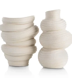 Juul vaas H32,6cm - Cremekleurig