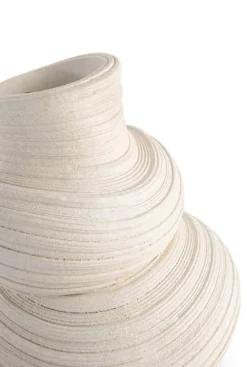 Juul vaas H36,6cm - Cremekleurig