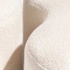 Kelly poef H45cm - Cremekleurig