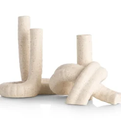 Kiki vaas H13,5cm - Beige