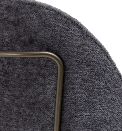 Kjel eetkamerstoel - champagne frame - Antraciet