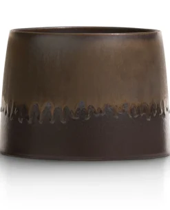 Lara bloempot H17cm - Grijs