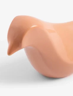 Leen beeld H14cm - Oranje